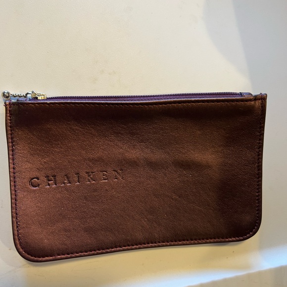 Chaiken leather bag in purple - Picture 1 of 4